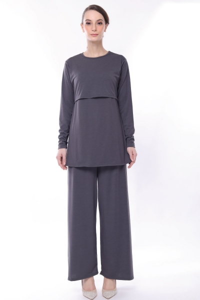 Pyjamas Maternity in Anchor Grey Pyjamas Maternity in Anchor Grey